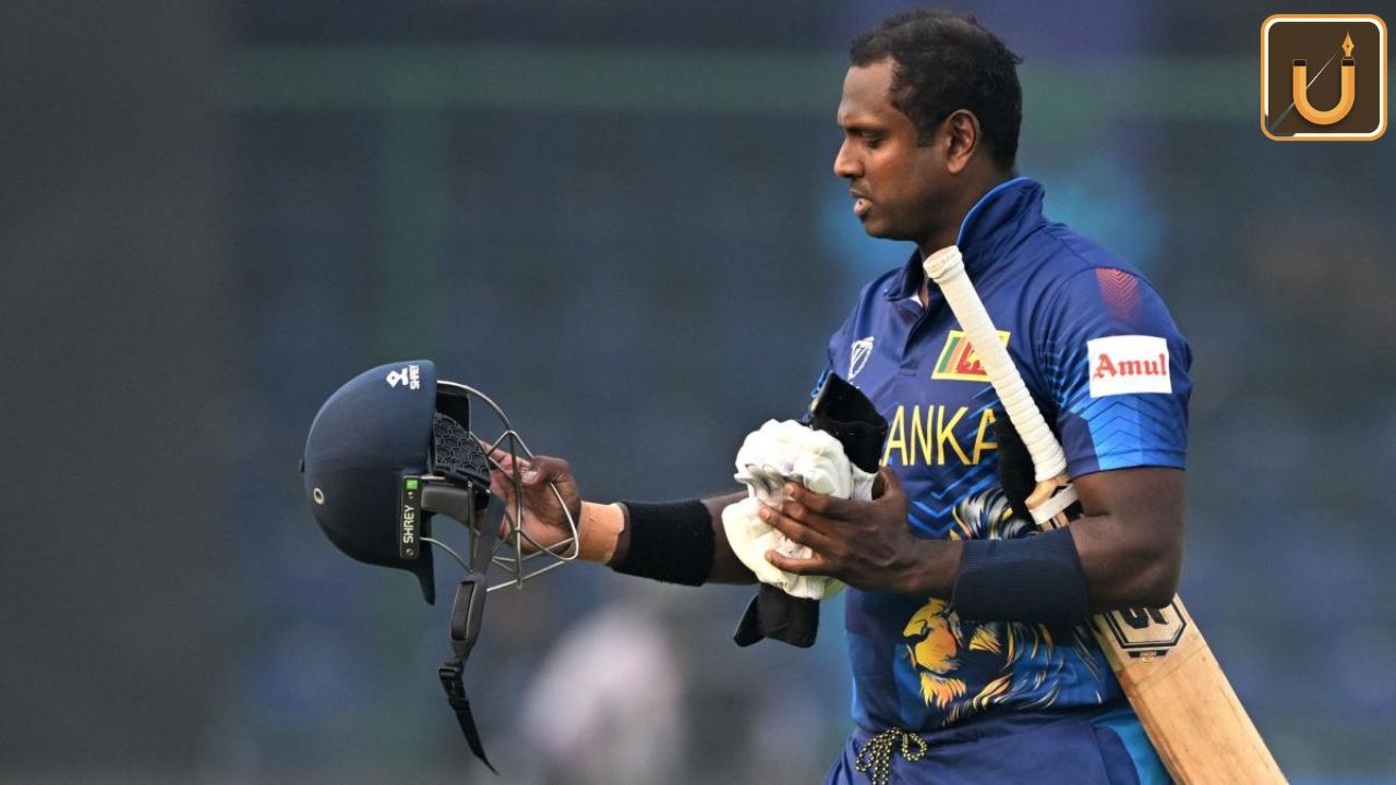 Usthadian Academy / Sri Lanka's Angelo Mathews Becomes First Cricketer To Get 'Timed Out'